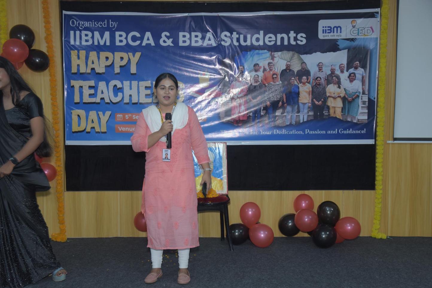 Teacher’s Day Celebration at IIBM – Honouring Educators with Joy and Gratitude